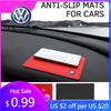 Для VW Volkswagen Jetta MK5 Golf ПВХ Автомобильный Нескользящий Коврик Панель Приборов Телефон Антискользящая Гелевая Подушка Для Volkswagen CC R-Line Touran Golf Tig