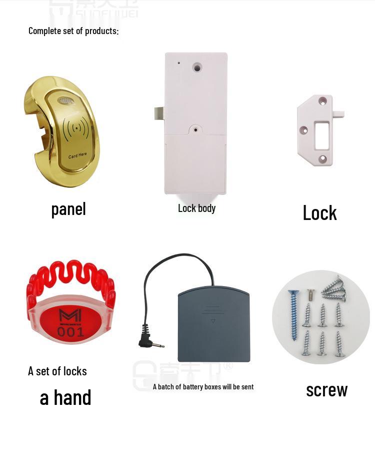 Умный электронный замок для сауны, ванной комнаты, ящика, шкафа, гардероба и буфета