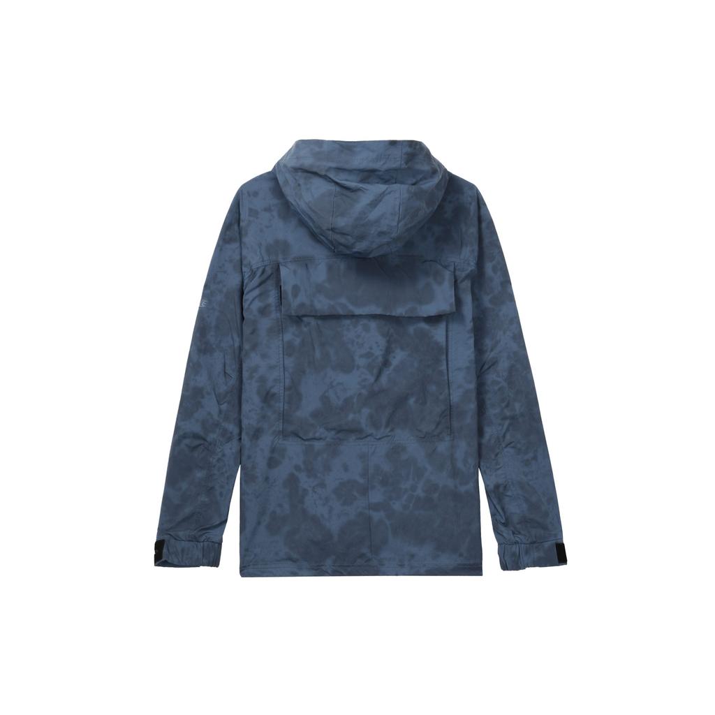 Nike Мужская куртка с капюшоном на молнии и принтом Tie-Dye, верхняя одежда Phantom-Blue DX0218-491