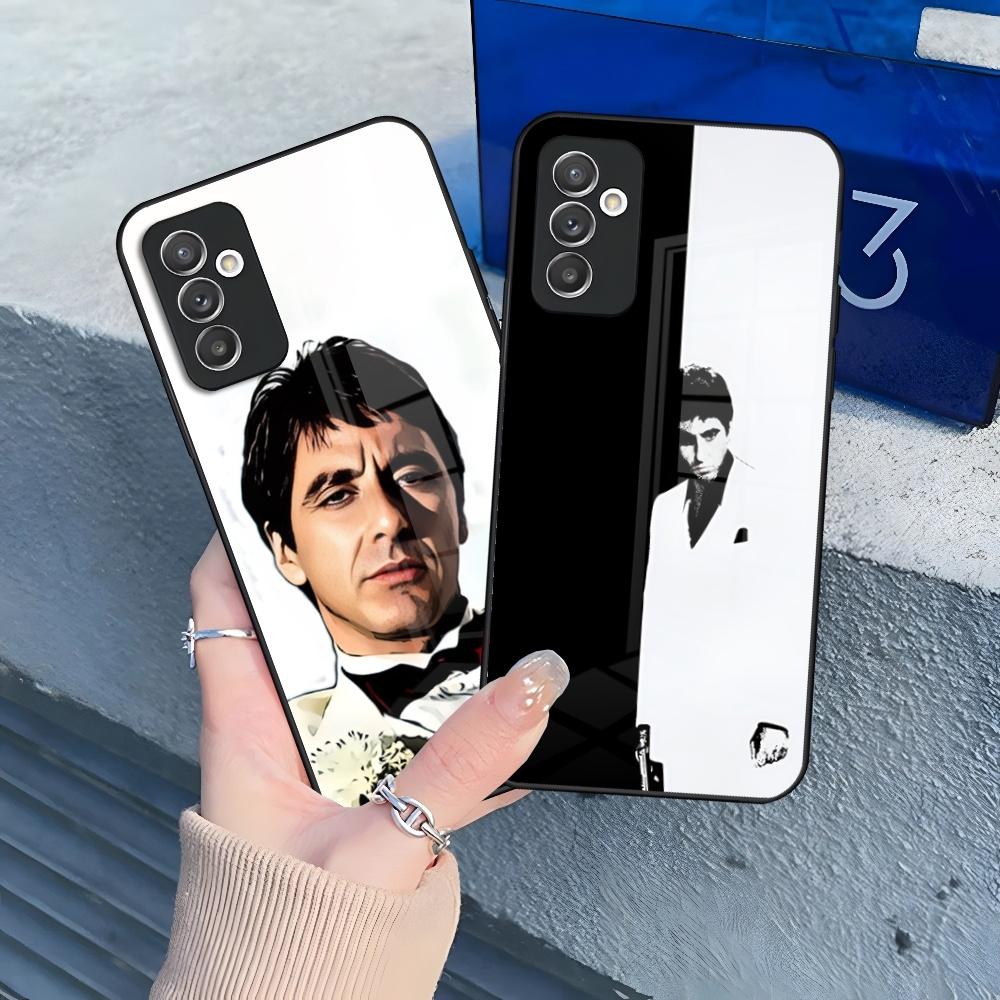 Чехол для телефона Scarface Godfather Tony Montana для Samsung Galaxy S26 S25 S24 S30 S21 S23 S20 S22 Fe Pro Edge Ultra Plus стеклянная крышка