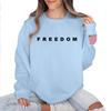 Women's Colorblock Sweatshirt Long Sleeve Round Neck Casual Comfortable Loose Lightweight Women's Sweatshirtt