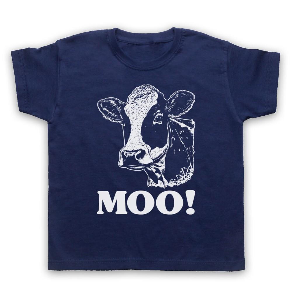 Cow Moo! Funny Slogan Bovine Quote Noise Silly Kids Childs T-Shirt