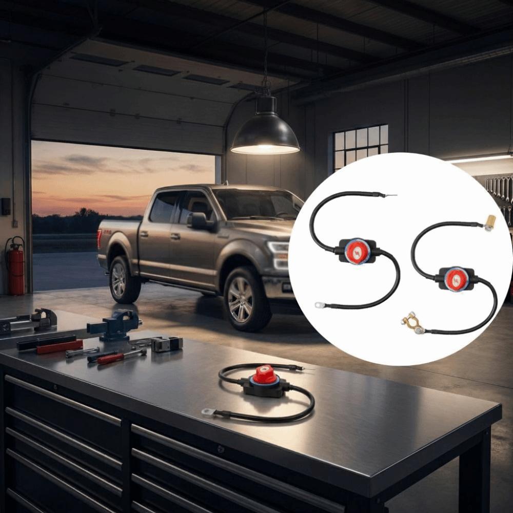 Anti-Leakage Car Battery Power Off Switch With Wire Power Supply Switch  Parking Air Conditioning