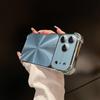 Ударопрочный Бронированный Чехол с Лазерным Покрытием для iPhone 17 Air 16 15 14 13 Pro Max Plus Бампер с CD-Текстурой Защитное Стекло Камеры Мягкая Крышка