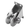 1Pcs Track Wheel Bearing Pulley U/V/H Shaped Rigid Caster New Sliding Door Rollers  Home Hardware