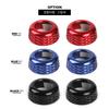 Auto Interior Trim Accessories Rotating Air Vent Knob Ring Cover Trim Aluminium Alloy Material For KIA Stinger 2018~2023 LHD/RHD