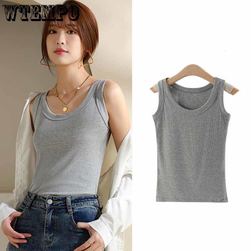 Женский жилет с резьбой. Женская тонкая верхняя одежда с нижним пальто. Тонкие однотонные повседневные подтяжки без рукавов.