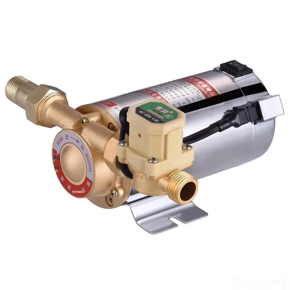 Бесшумный бытовой повысительный насос с автоматическим реле потока для водопроводной воды/нагревателей