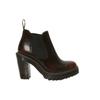 Dr. Martens Fashion Versatile High Heel Chelsea Boots Women boots Burgundy 23932600