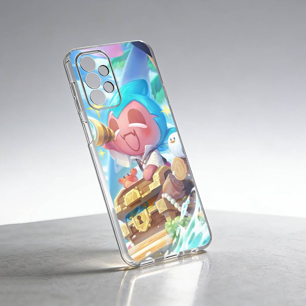 Чехол для телефона Cookies R-Run Kingdom-m для Samsung S25, S24, S21, S22, S23, S30, Ultra, S20, Plus, Fe Прозрачный чехол