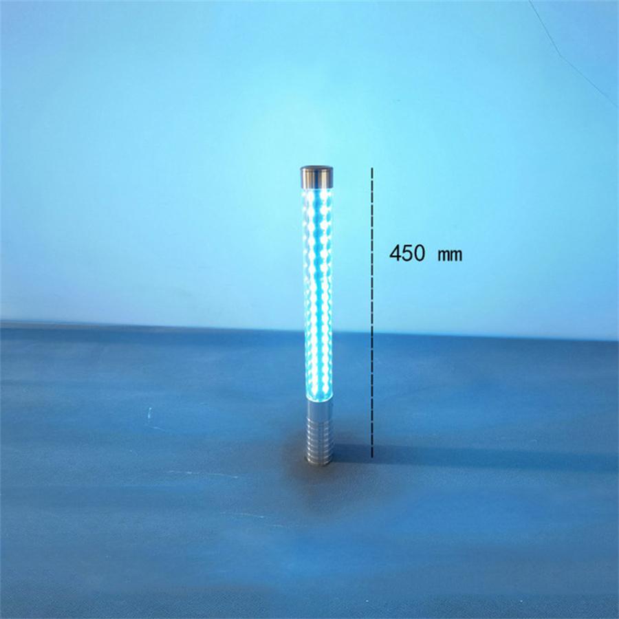 60/80 см Ручные танцевальные мигающие палочки для ночного клуба Светодиодные стробоскопические палочки для обслуживания бутылок шампанского Светодиодные бенгальские огни Светильник