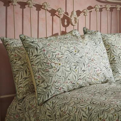 EW от Edinburgh Weavers Malory Традиционная наволочка для домохозяйки с цветочным принтом (Упаковка из 2 шт.)