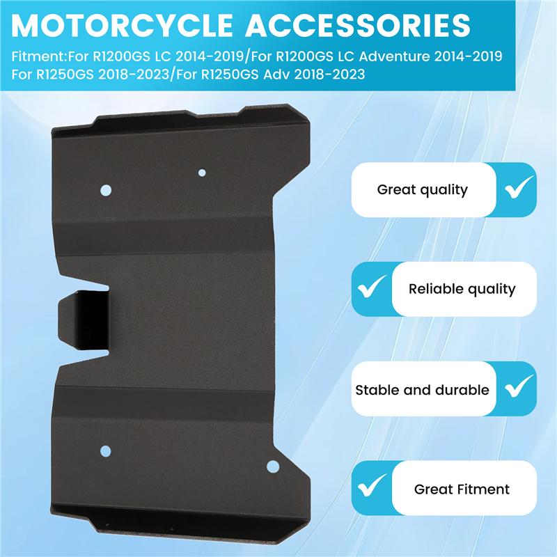 AUTO Защита двигателя мотоцикла Расширение Защитная пластина центральной подножки Для BMW R1200GS LC R1250GS Adventure 2014-