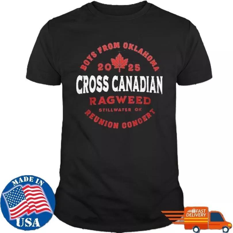 Cross Canadian Ragweed 2025 The Boys From Oklahoma Full Size S-5XL SS514 Unisex T-Shirt