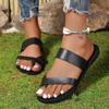2024 Горячая Распродажа Обувь для Женщин Большого Размера Женские Шлепанцы Уличные Повседневные Шлепанцы Женские С Круглым Носком Уличные На Плоской Подошве с Вьетнамками