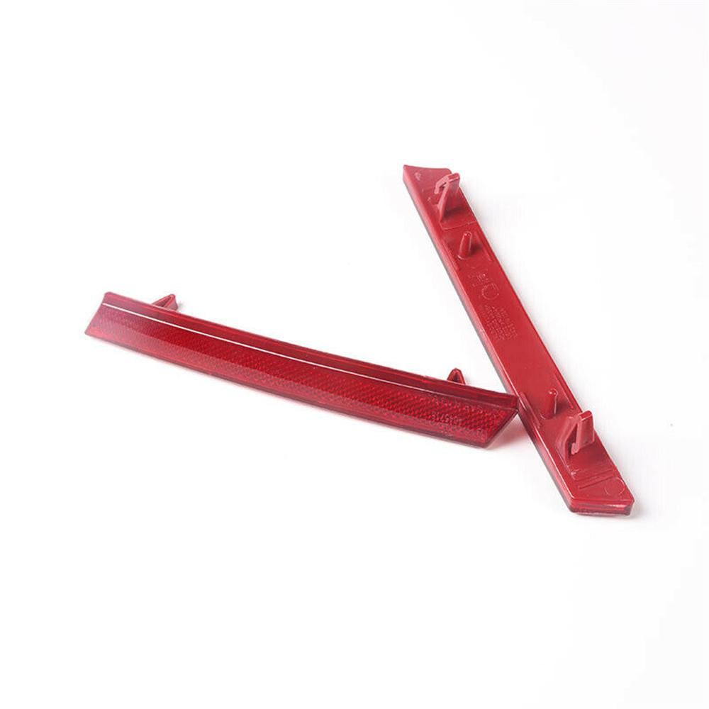 2x Красный Нижний Катафот Заднего Бампера Отделка для Cadillac XTS 2013-17 #20874085