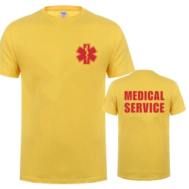 Футболка EMT Paramedic Emergency Medical Services, мужская повседневная футболка с коротким рукавом, мужские крутые топы XXS-6XL