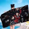 Комикс K-kakegurui Микрофибра Пляжное полотенце Впитывающее Быстросохнущее Мягкое Для йоги Плавание Курорт Альпинизм Полотенце