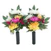 Buddhist Flowers [Photocatalytic Buddhist Flower Art Pair] Artificial Flowers