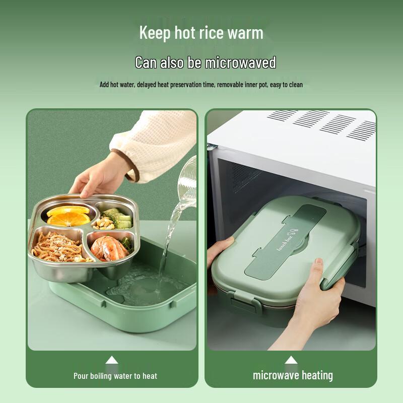 Ymer Insulated Stainless Steel Bento Lunch Box Set