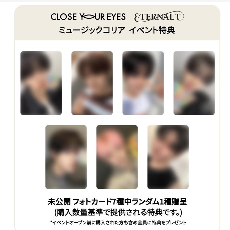 CLOSE YOUR EYES The 1st Mini Album [ETERNALT] - PHOTOBOOK VER (Online Benefit)