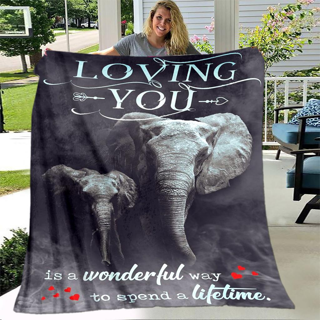 Моей дочери сыну подарок в виде письма HD одеяло, мягкое одеяло для дома, спальни, кровати, дивана, пикника, путешествия, офиса, одеяло, детское одеяло