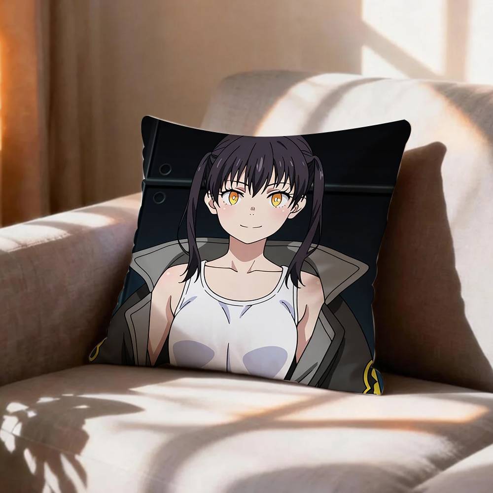 COOL FFire Force Tamaki Kotatsu Pillow Case Pattern Printed Pillowcase For Living Room Sofa Cushion Cover