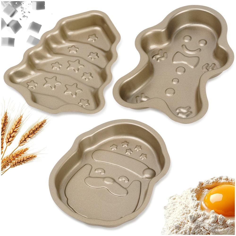 Steel cookie cutter 3 pcs.