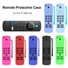 Silicone Remote Case Anti-Slip Protective Cover with Lanyard Protective Controller Sleeve Skin Remote Cover for Fire TV Stick HD