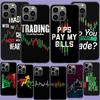 Чехол для телефона Day Trader Trader Trading для Apple Iphone 16E 16 17 Pro Max Air 15 Pro 14 Plus 12 13 Mini Чехол Милые Fundas