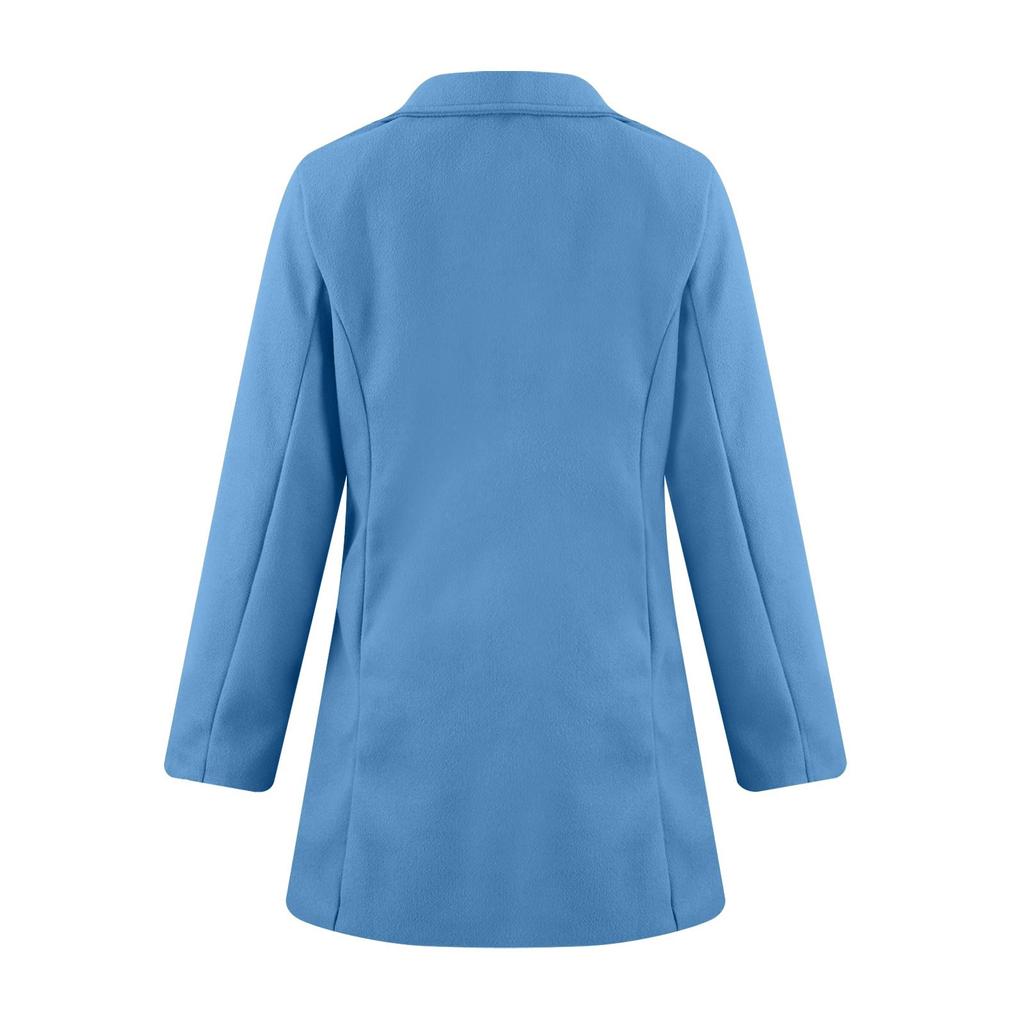 Women's Autumn And Winter Woolen Coat Cardigan Single Breasted Jacket