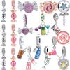 New S925 Silver Sweet Candy Murano Glass Bubble Tea Drinks Dangle Charm Beads Fit Original Bracelet Women Fashion Jewelry
