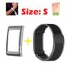 Metal Frame+nylon Band for Amazfit Helio Strap Wristband/armband Biceps Sports Replacement Accessories  for Amazfit Helio Strap