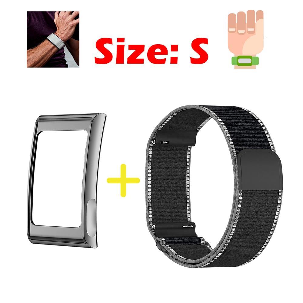 Metal Frame+nylon Band for Amazfit Helio Strap Wristband/armband Biceps Sports Replacement Accessories for Amazfit Helio Strap
