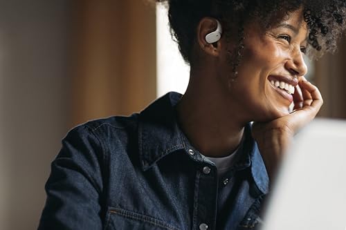 JBL Sense Lite True Wireless Открытые наушники Усиление басов Многоточечное подключение IP54 Защита от пыли и влаги Ушные крючки из жидкого силикона Bluetooth 5.4 Белый