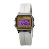 Casio Индивидуальные часы модифицированная серия зеленый циферблат синий пластиковый корпус классические ретро маленькие квадратные часы F-91WM-2A модифицированные-Lin BaiSeBiaoDaiZiSeBiaoJing