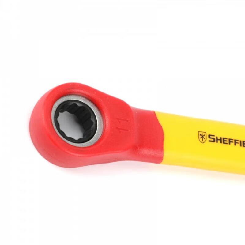 Gangdun Dual-Color Insulated Spline Ratchet Wrench
