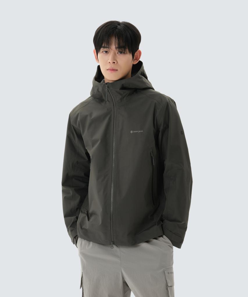 Snowpeak Apparel Dri-Peak Gore-Tex Waterproof Jacket (S26Zmpjk04) Rustic Khaki