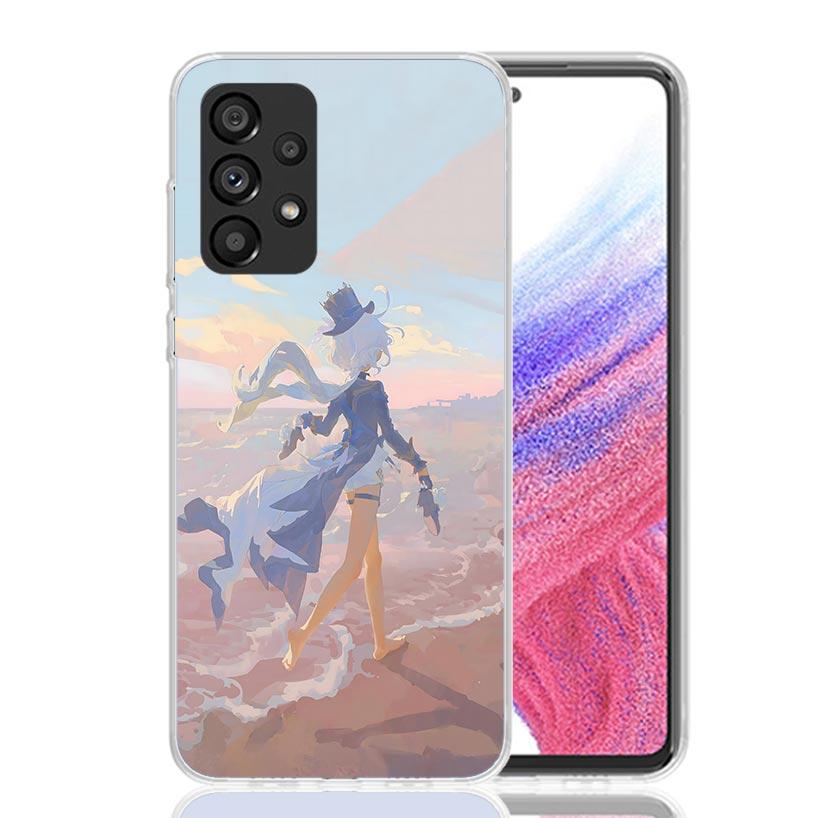 Cute Furina Genshin Impact Phone Case for Samsung Galaxy A17 A16 A15 A14 A13 A57 A56 A55 A54 A53 A37 A36 A35 A34 A33 A26 A25 A24