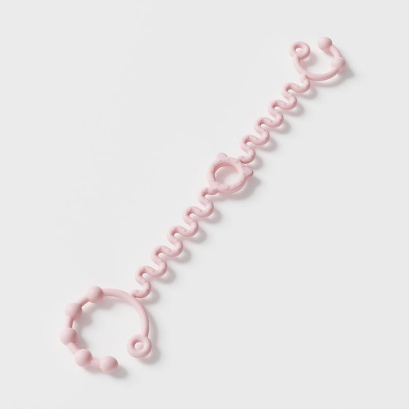 Милые мультяшные держатели-цепочки для соски-пустышки, защита от падения, мягкие силиконовые клипсы для прорезывания зубов, детская игрушка-прорезыватель, ремешок для соски-пустышки