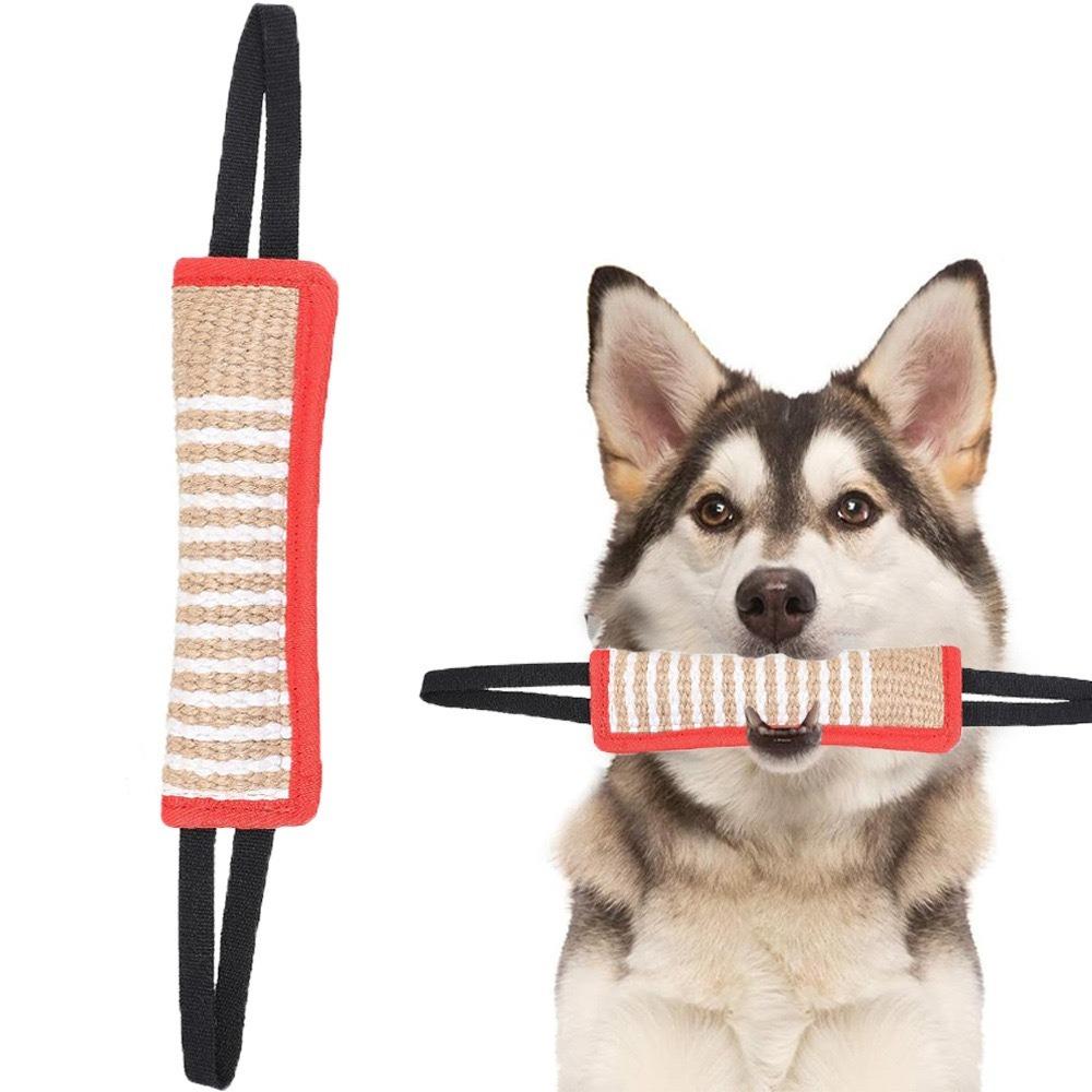 Puppy Chewing Bite-resistant Dog Bite Pillow Rope Handles Interactive Dog Tug Durable Pet Chew Sticks Teeth Grinding