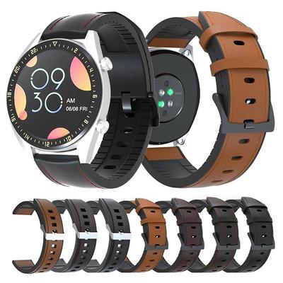 Силиконовый кожаный ремешок 20 мм 22 мм для Huawei Watch GT 3/2 42 мм 46 мм GT2 Pro, ремешок для умных часов для Huawei Watch GT3 Pro, 43 мм, 46 мм