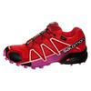 Speedcross 4 Gtx Comfortable Durable Waterproof Low Top Trail Running Shoes Women Sneaker Red 394666