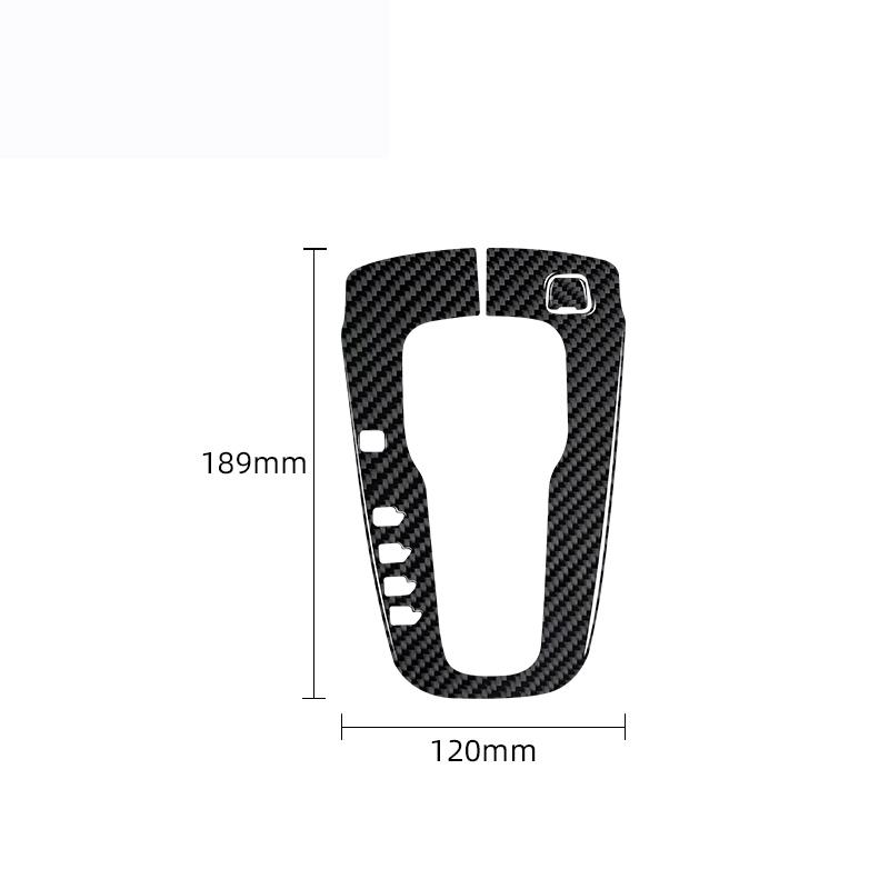 Для Chevrolet Sonic 2012 2013 2014 2015 2016 Углеродное волокно / ПВХ Мягкая накладка на панель переключения передач автоматической коробки передач автомобиля Стикер-чехол
