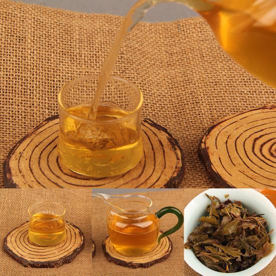 357г Премиальный Китайский Традиционный Юньнаньский Чай Пуэр Пуэр Круглый Кирпич