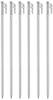 CAMPING MOON Martensitic Stainless Steel 420J Hardened Forged Peg 40cm Set of 6 Series Power Peg Ideal for Hard Ground R-40 R-40-6P