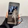 S-Sean Xiao Xiaozhan  Phone Case Black Silicone Soft For Samsung S25,S24,S21,S22,S23,S30,Ultra,S20,Plus,Fe,Lite