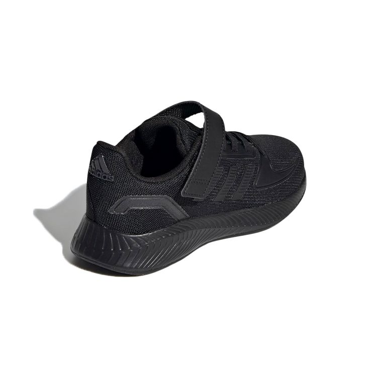 adidas Neo Runfalcon 2.0 Дышащие Прочные Низкие Детские Кроссовки для Бега Детские Кроссовки Черные FZ0114