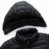 8XL Men New Autumn Winter Thick Warm Windproof Waterproof Parkas Jacket Coat Mens Hooded Casual Outwear Detachable Hat Outfits Parkas Coat Male