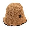 Universal Chemistry Summer Beige Edge Knit Bucket Hat Knit